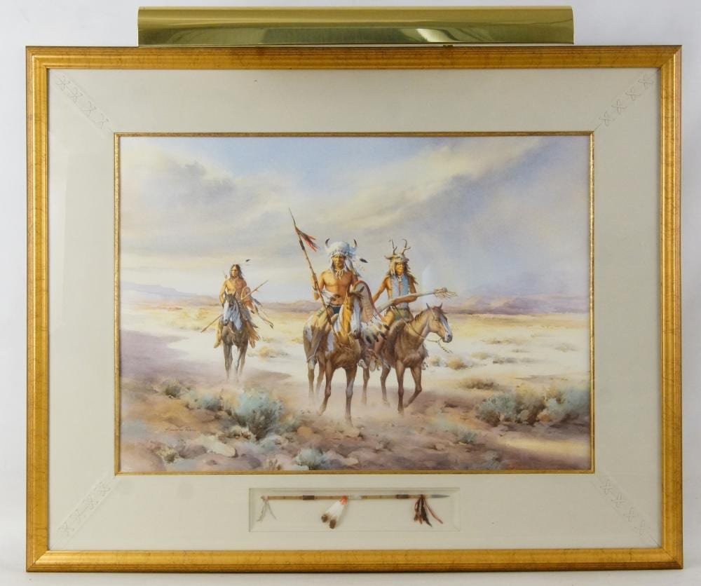 Howard Rees comparable auction result: howard rees born 1941 original watercolor