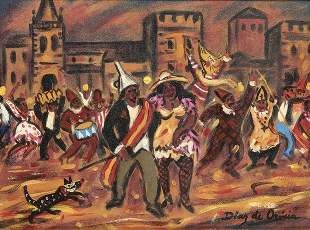 roberto d az de orosia mascarada · Subastas Segre · 2019-09-17 Roberto Díaz de Orosia comparable auction result: roberto d az de orosia mascarada