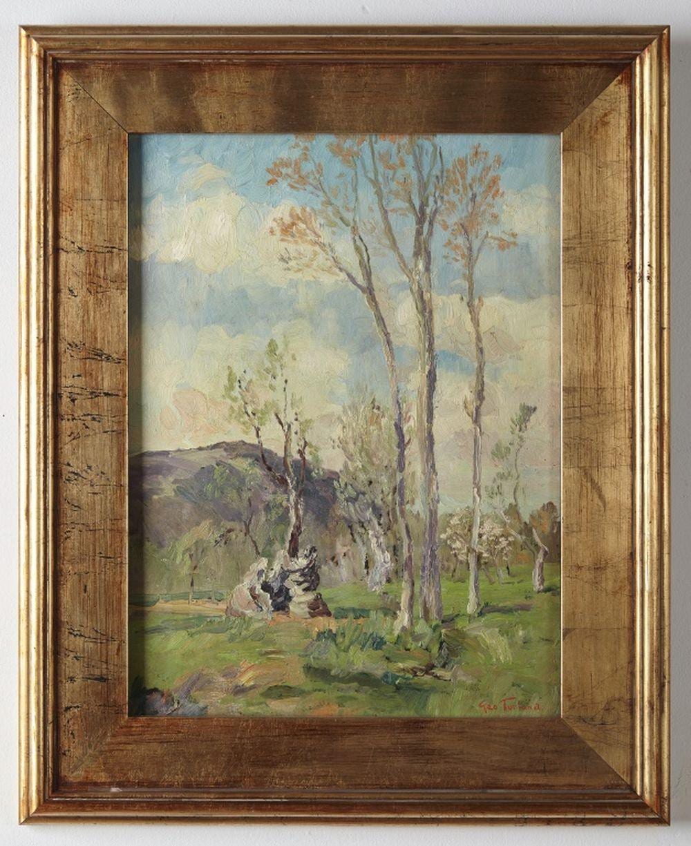 G. Turland Goosey comparable auction result: george turland 1877 1947 somewhere in england