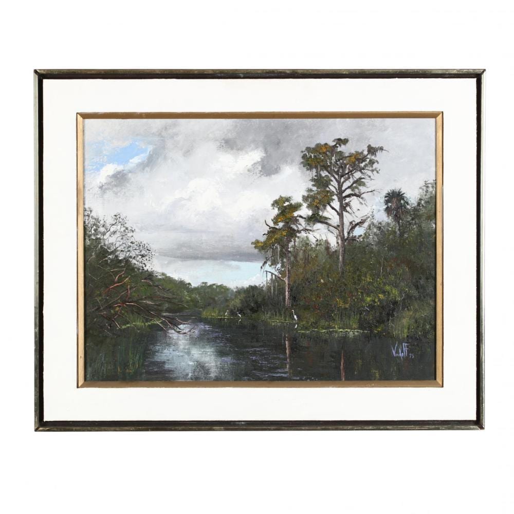 Sam Vinikoff comparable auction result: sam vinikoff fl 1919 2010 the turner river tamiani trail fla