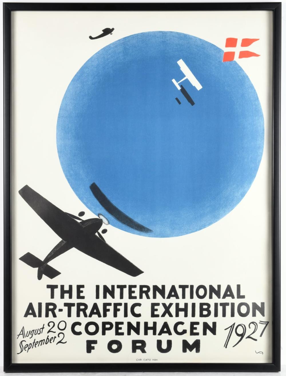 Valdemar Andersen comparable auction result: valdemar andersen lithograph poster