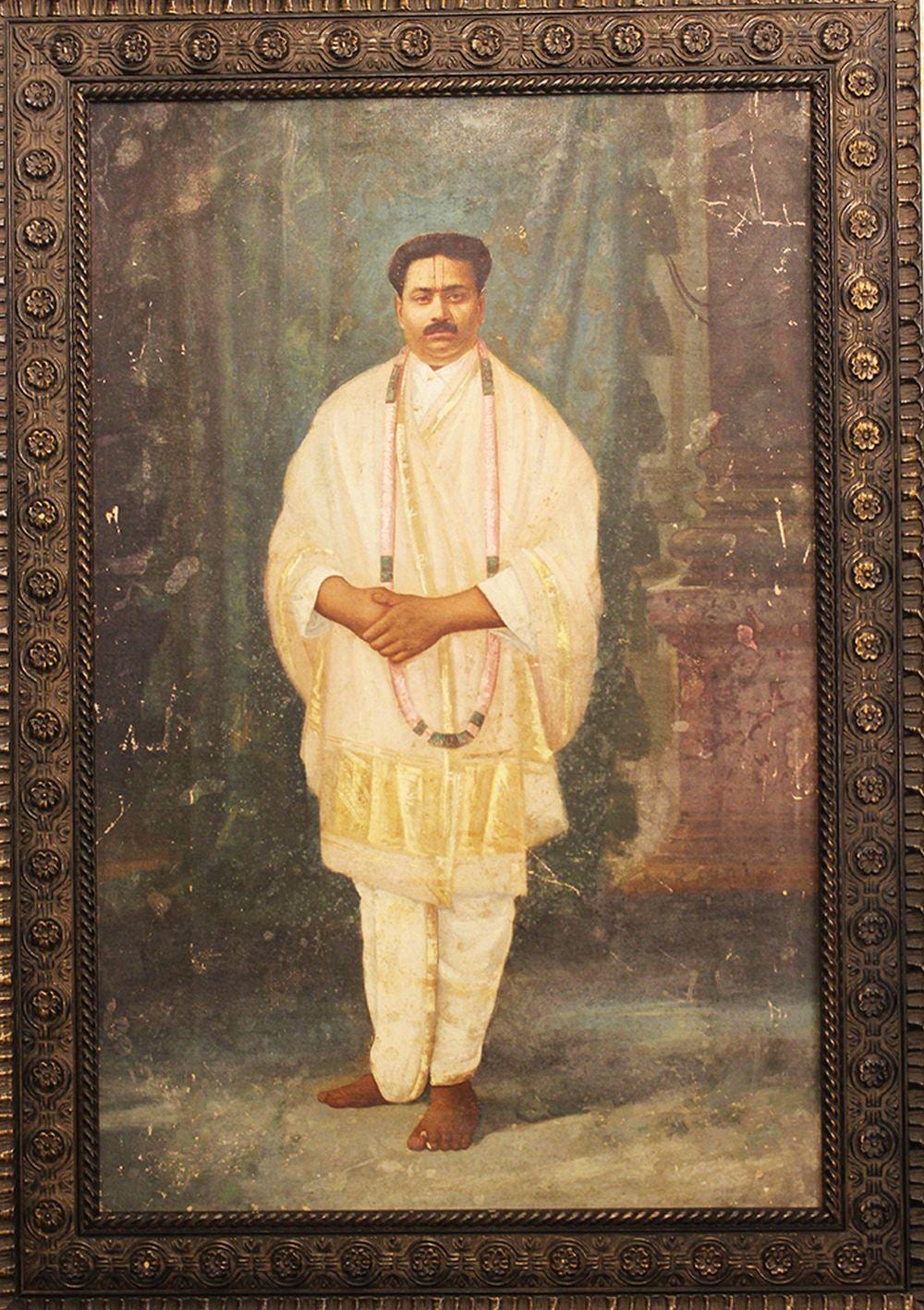 Ravi Varma comparable auction result: raja ravi varma 1848 1906 attributed