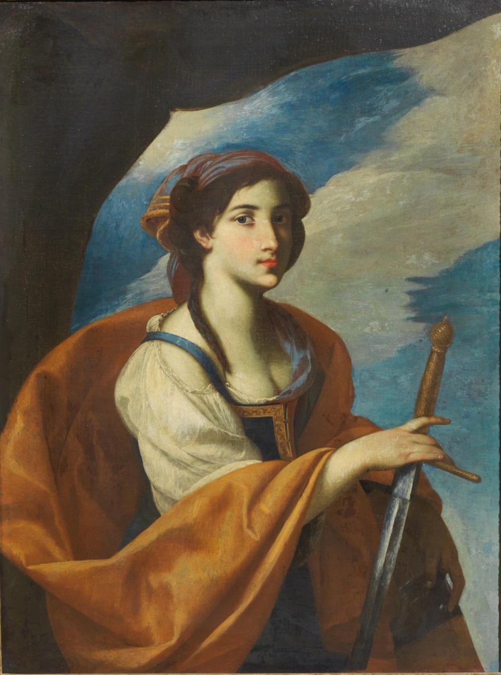 Pacecco de Rosa comparable auction result: pacecco de rosa napoli 1607 1656 santa caterina e santa dorotea