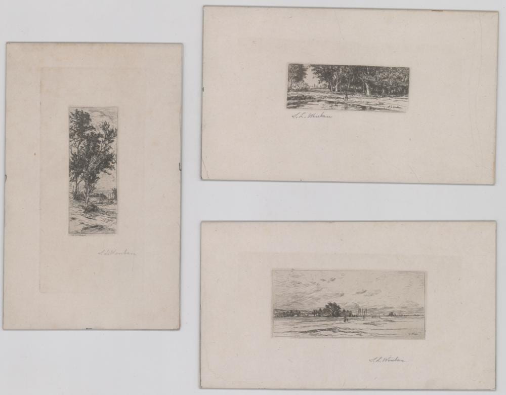 Sion Longley Wenban comparable auction result: sion longley wenban prints nature