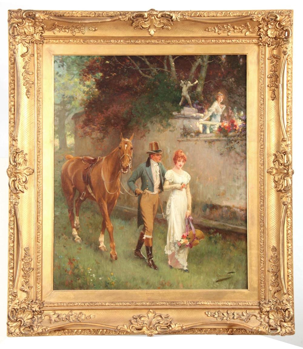 Gilbert S. Wright comparable auction result: gilbert s wright 1880 1958 oil on canvas tit