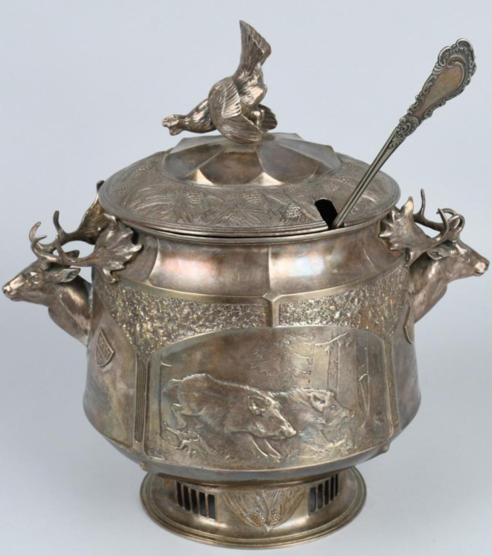 PUNCH BOWL TO LUFTWAFFE CHIEF HERMANN GOERING sold by Milestone Auctions, lot 433 — auction record photograph