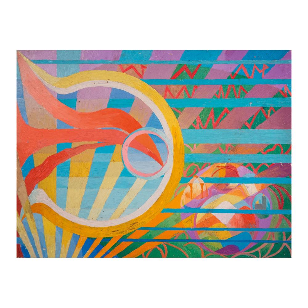 Henry Valensi comparable auction result: henry valensi 1883 1960 symphonie portugaise oil on panel 11 5 8 x 15 3 16 in
