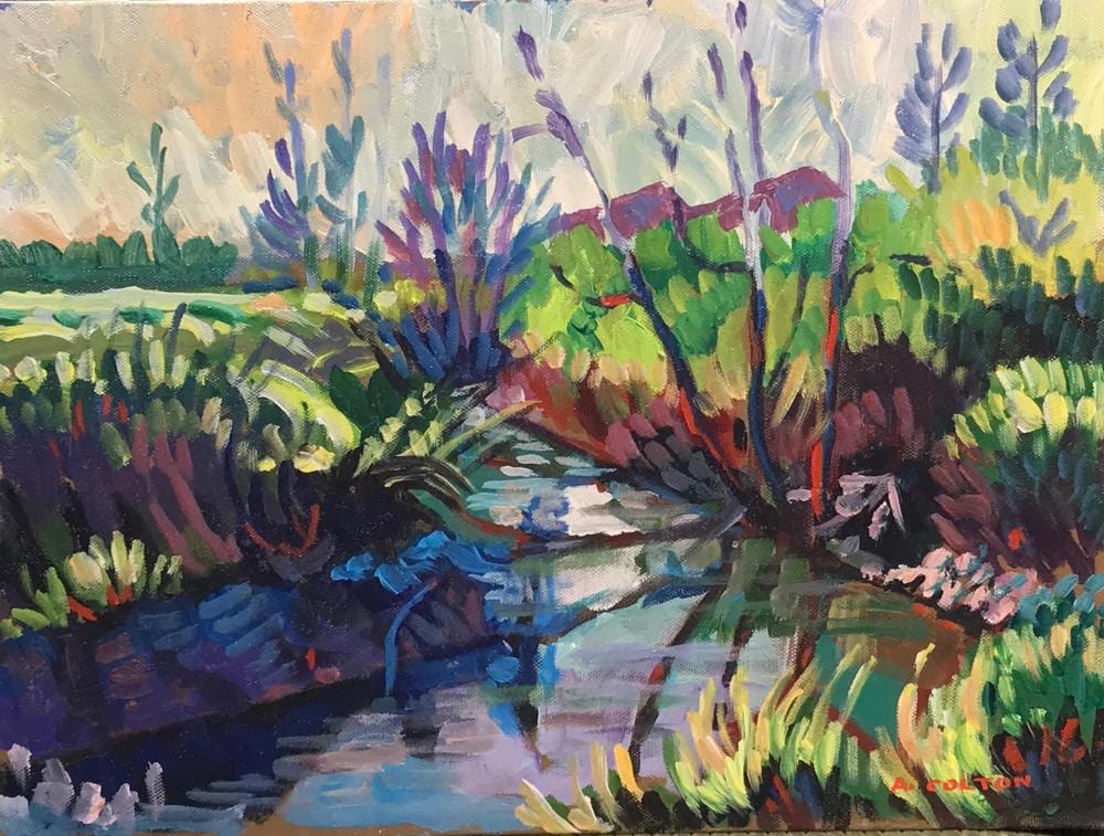 Al Colton comparable auction result: al colton canadian 1921 2012 from the bridge 263 st nicomekl river