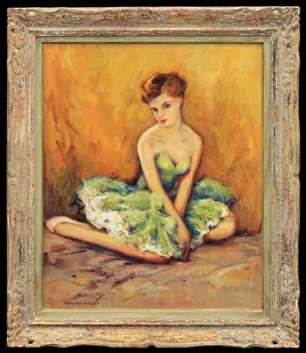 Frederick Wildermuth Rigley comparable auction result: fred rigley