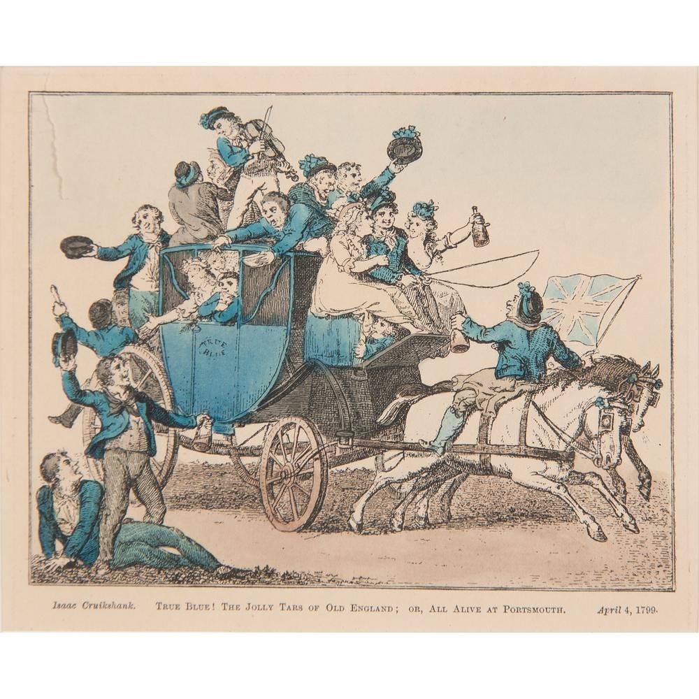 Isaac Cruikshank comparable auction result: isaac cruikshank scottish 1756 1811 etching plus