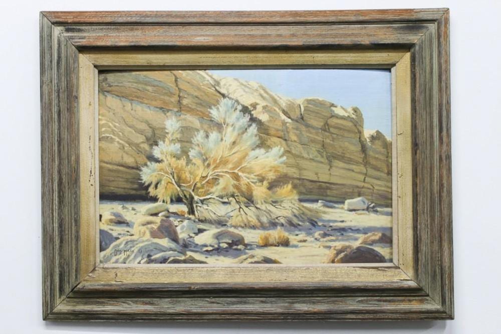 Don Miles comparable auction result: don miles 1912 1990 oil on masonite painting