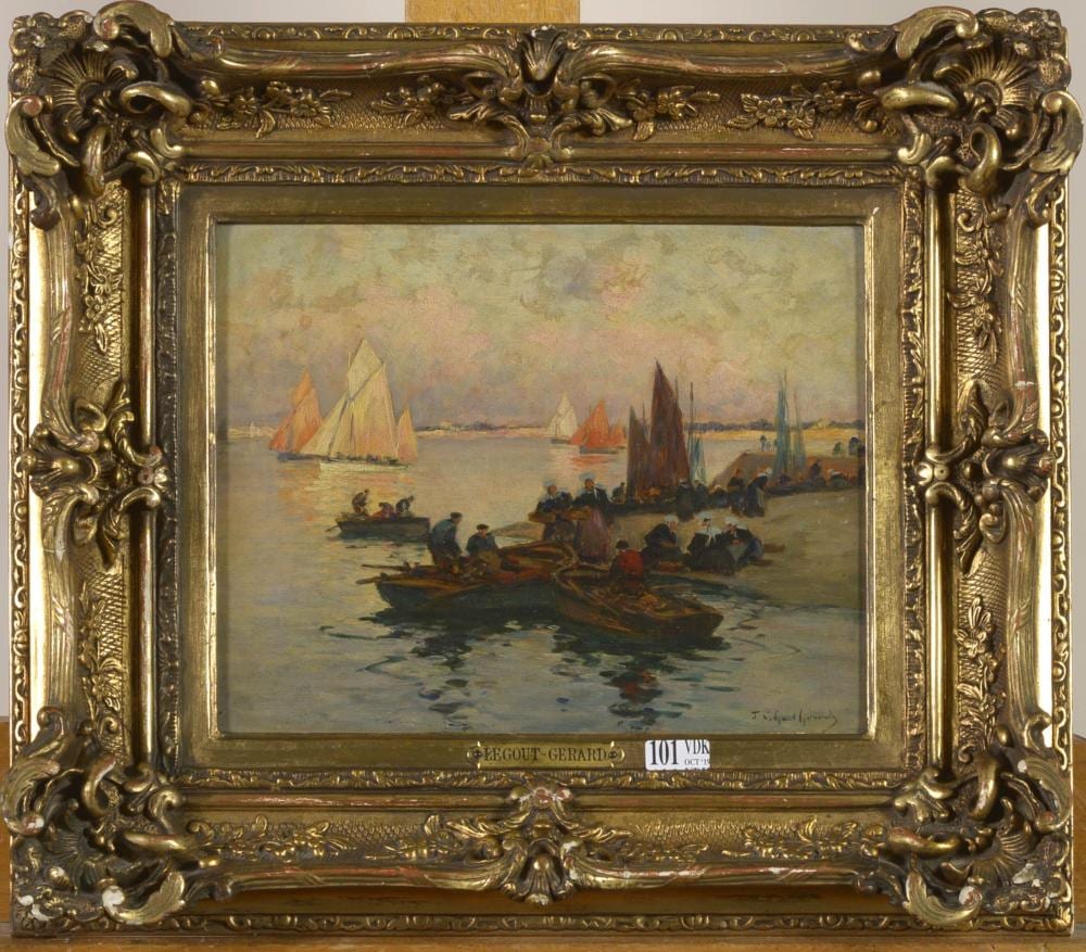 Fernand Legout-Gérard comparable auction result: tableaux