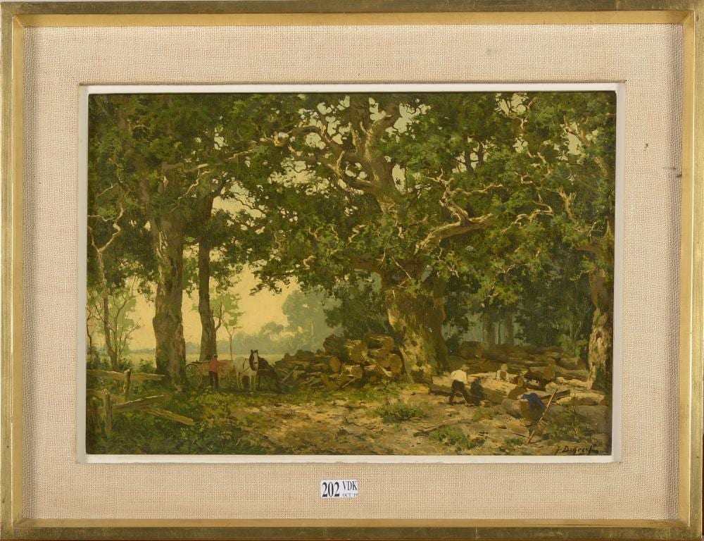 Jean-Baptiste Degreef comparable auction result: tableaux