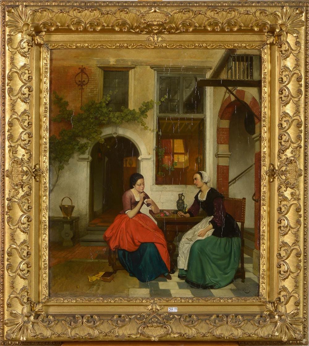 tableaux · Vanderkindere · 2019-10-16 Hubertus van (1814) Hove comparable auction result: tableaux