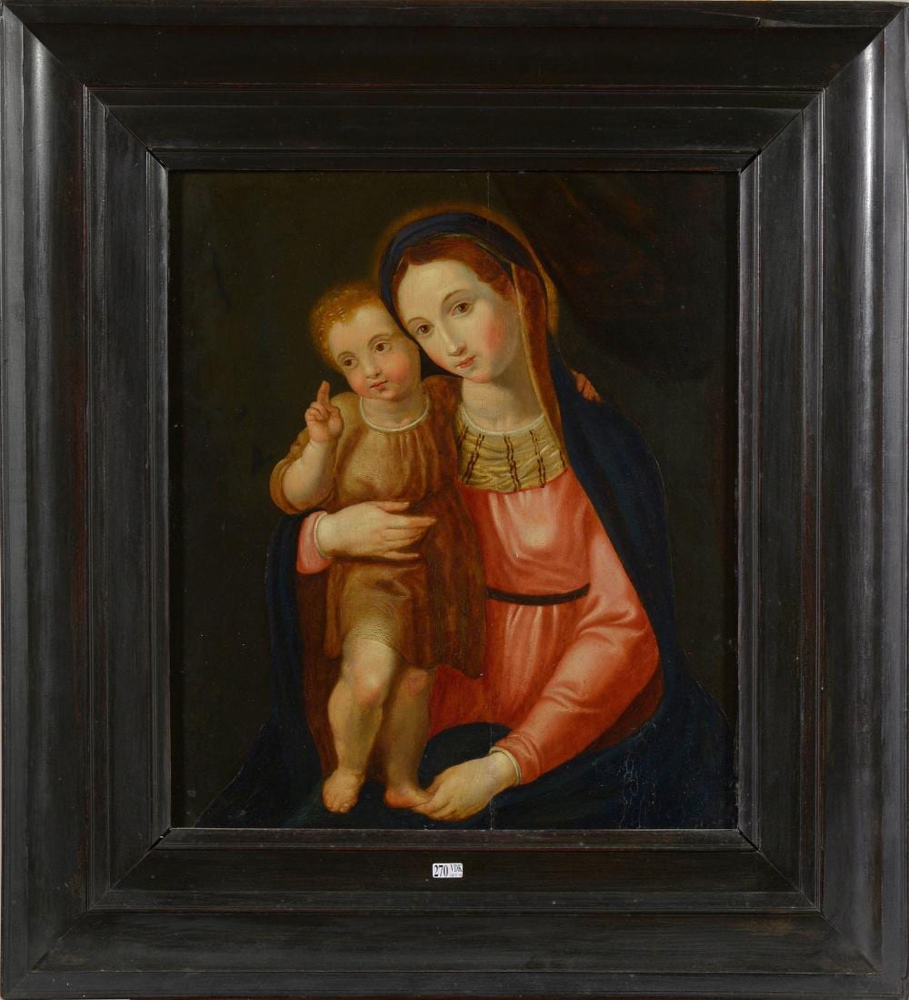 Jan (1478) Gossaert comparable auction result: tableaux