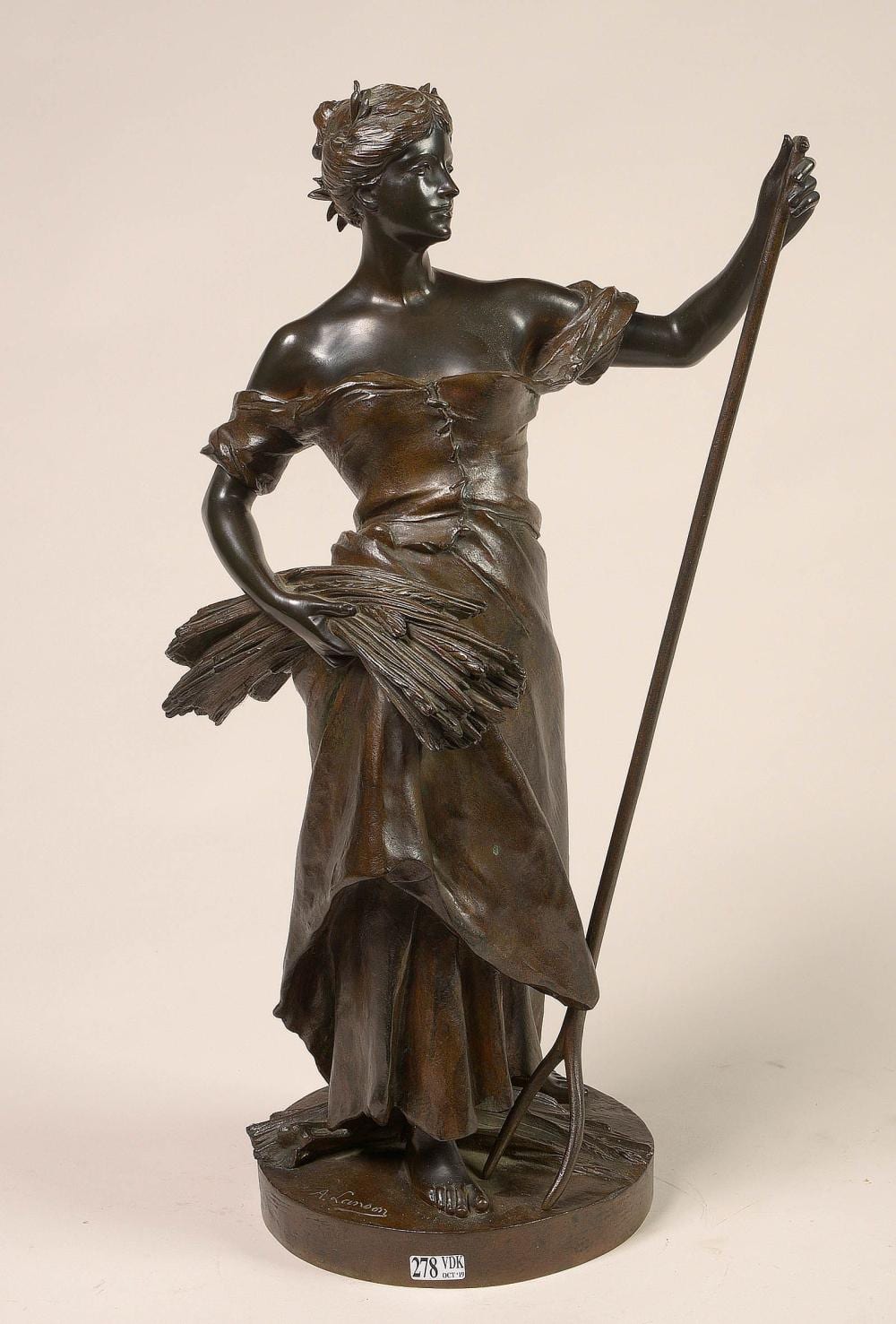 sculptures · Vanderkindere · 2019-10-16 Alfred Désiré Lanson comparable auction result: sculptures
