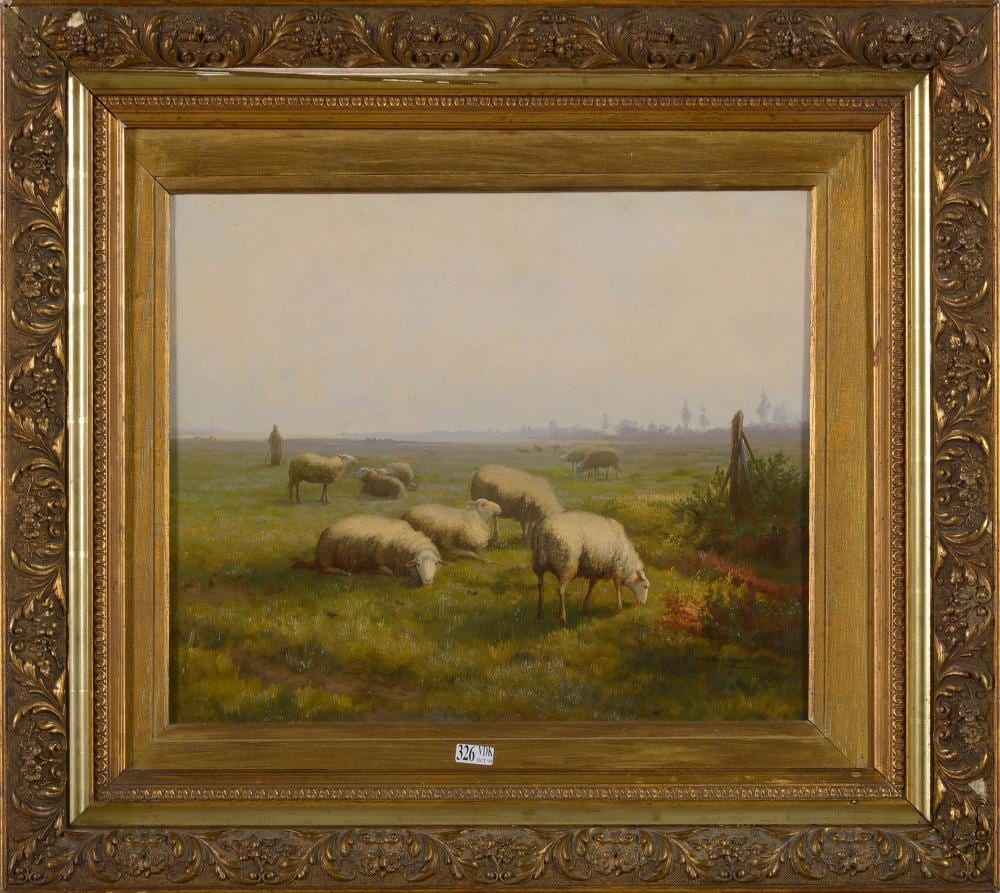 Jef van Leemputten comparable auction result: tableaux