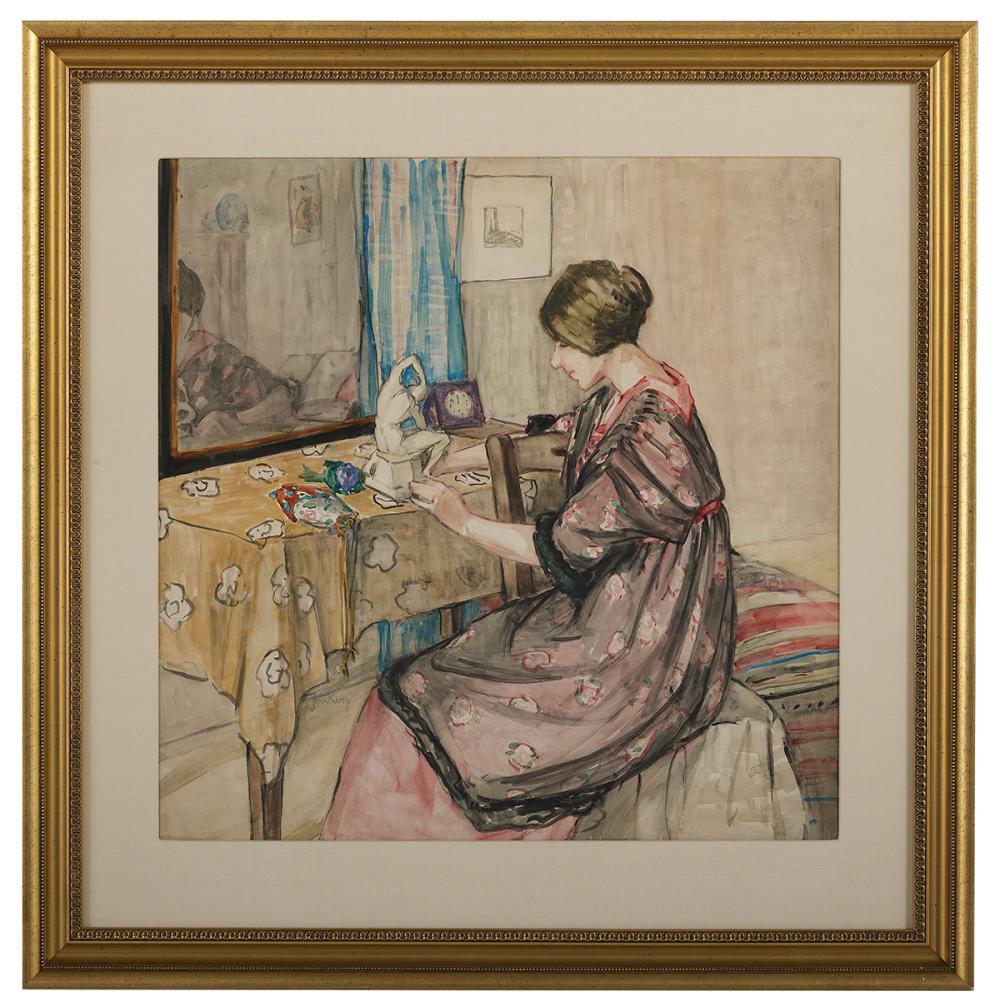jeka kemp french scottish 1876 1967 sculptor with her plaster model · New Orleans Auction Galleries · 2019-10-13 Jeka Kemp comparable auction result: jeka kemp french scottish 1876 1967 sculptor with her plaster model