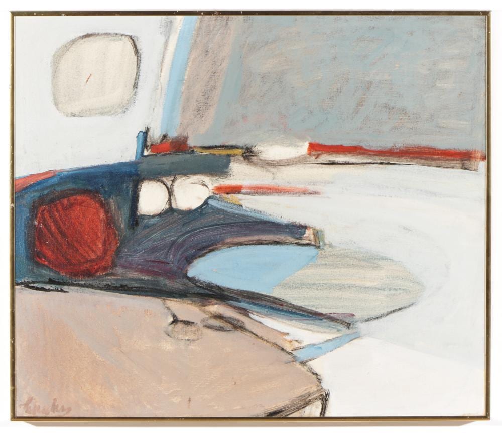 Jimmy Lueders comparable auction result: jimmy lueders 1927 1994 abstract painting