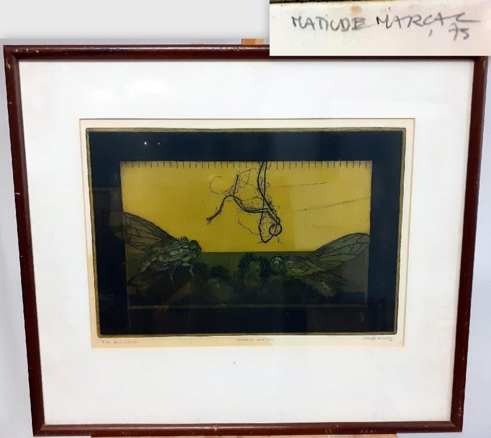 Matilde Marçal comparable auction result: matilde mar al nasc 1946 natureza morta