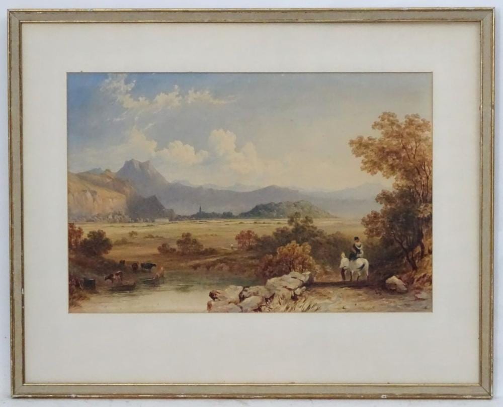 Henry Gastineau comparable auction result: henry gastineau 1791 1876 watercolour landscap