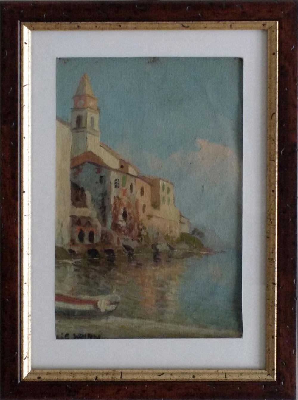 guglielmo welters veduta di recco · D'Ambrosio Galleria d'Arte · 2019-10-26 Guglielmo Welters comparable auction result: guglielmo welters veduta di recco
