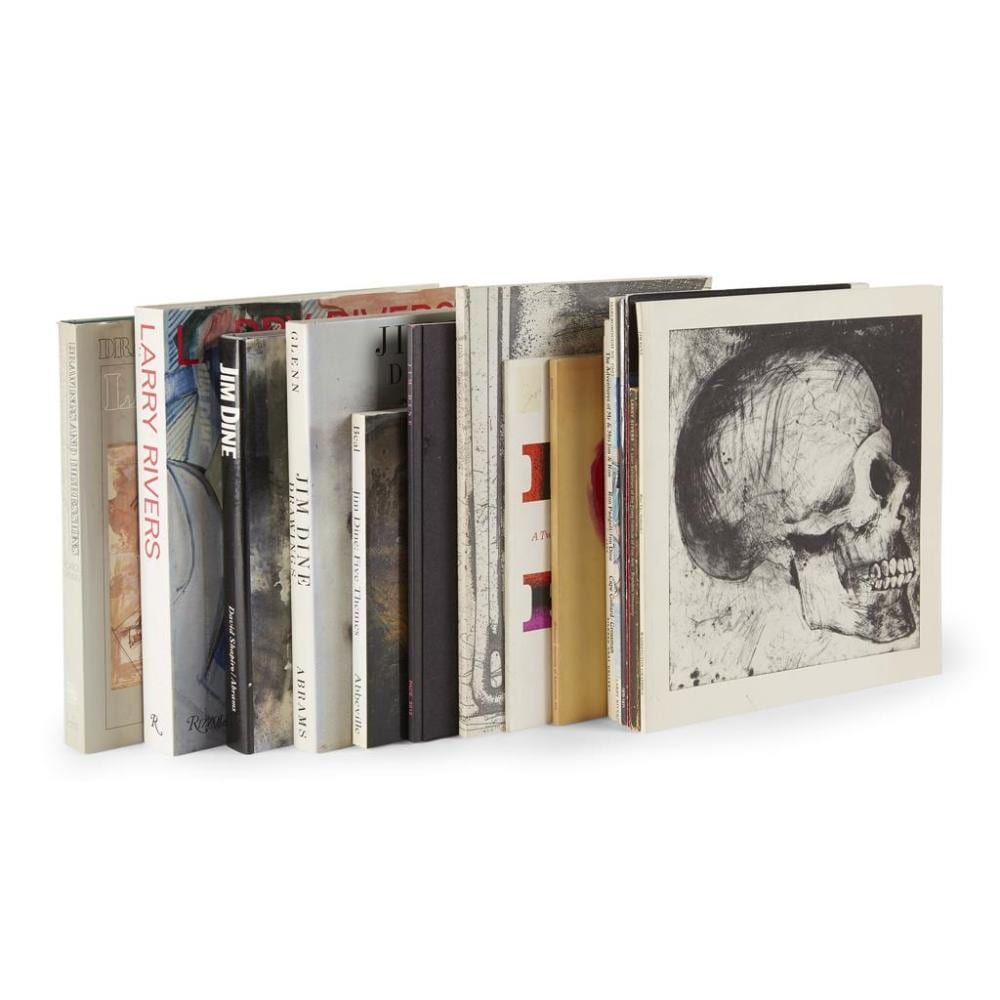 Group of Art Reference Books, Larry Rivers and Jim Dine Exhibition Catalogues and Reference Books sold by Freeman's | Hindman, lot 194 — auction record photograph