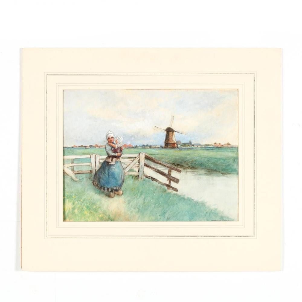Warwick Goble comparable auction result: warwick goble english 1862 1943 dutch mother child