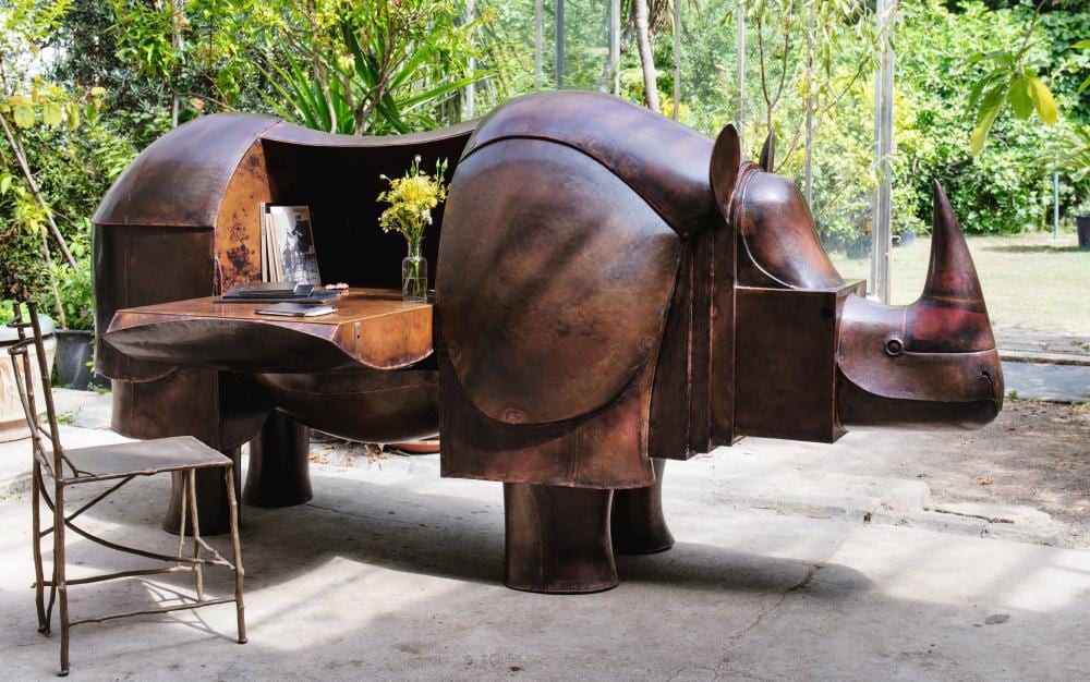 François-Xavier Lalanne | Unique Rhinocrétaire comparable sale