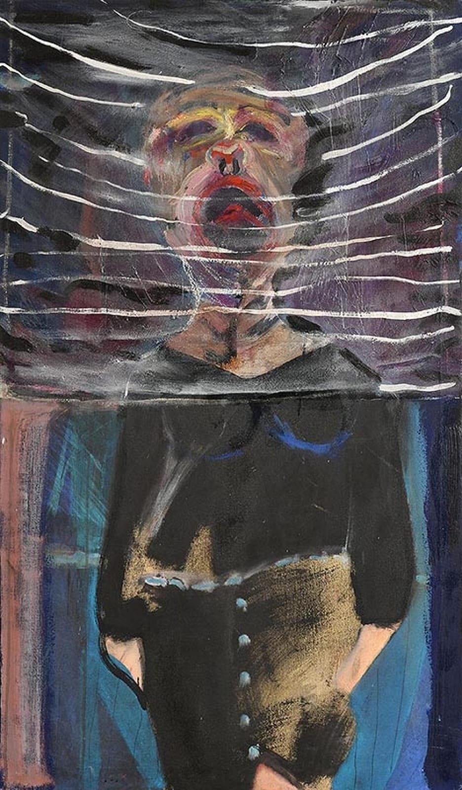 Brian Maguire comparable auction result: brian maguire b 1951 the scream don t hear me