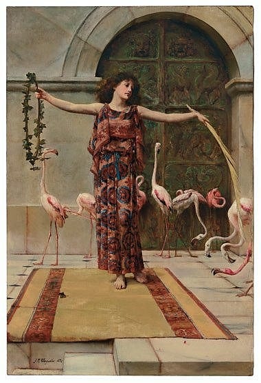 John Reinhard Weguelin comparable auction result: john reinhard weguelin british 1849 1927 an egyptian difficulty in the time of augustus oil on canvas 36 x 24 in 91 4 x 61 6 cm