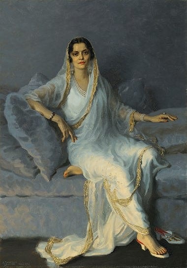 alfred jonniaux 1882 1974 after philip de l szl portrait of maharani indira devi of cooch behar · Christie's · 2019-10-29 Alfred Jonniaux comparable auction result: alfred jonniaux 1882 1974 after philip de l szl portrait of maharani indira devi of cooch behar