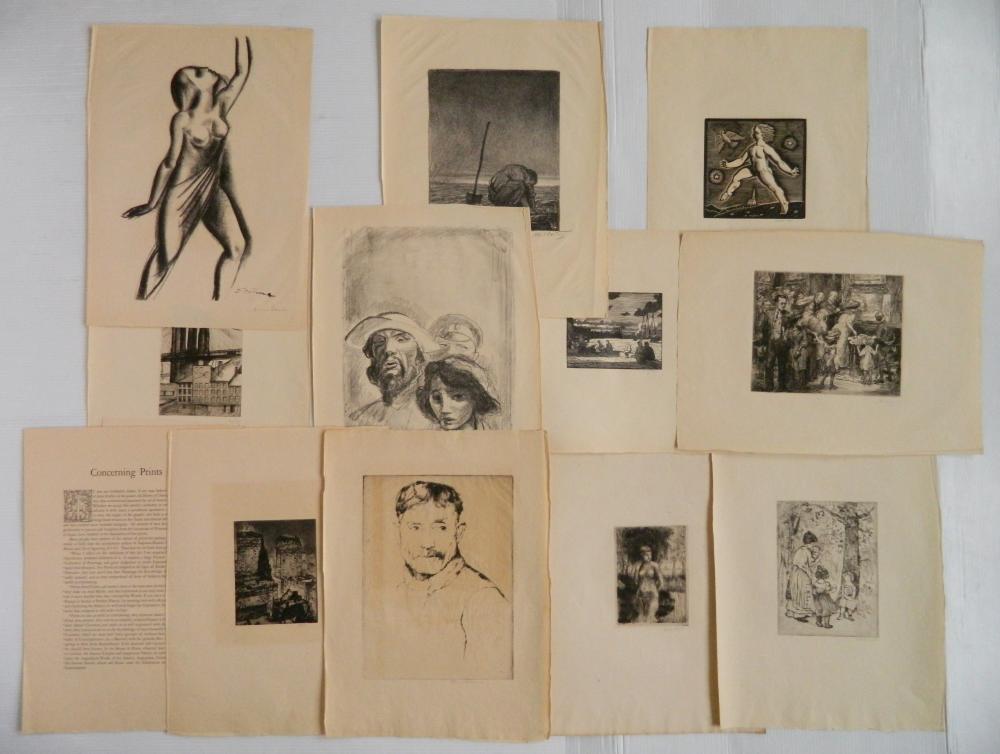 Portfolio- 12 Prints by Contemporary Am Artists sold by Rachel Davis Fine Arts, lot 79 — auction record photograph