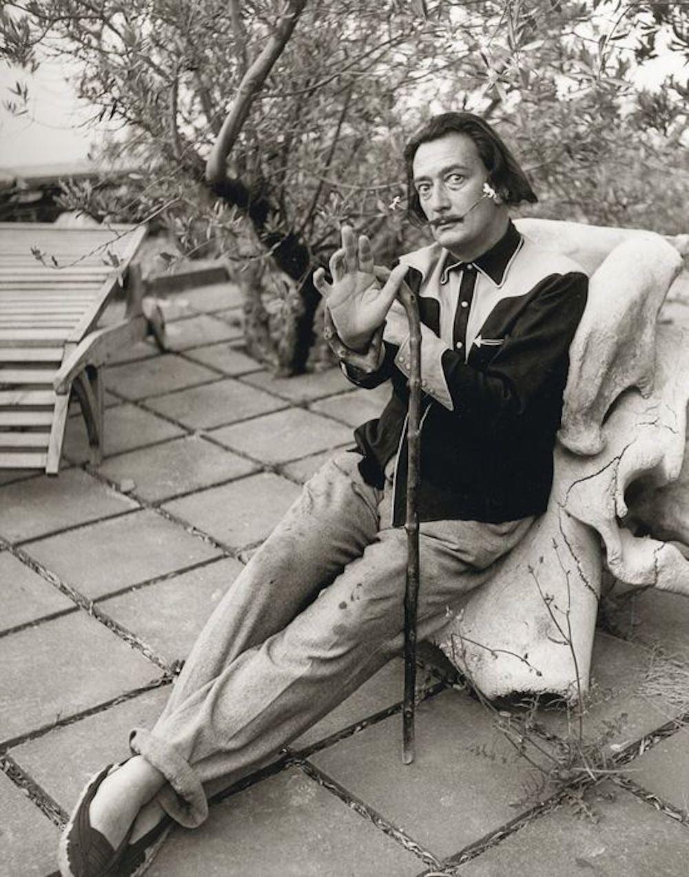 Jean Dieuzaide comparable auction result: jean dieuzaide salvador dali on elephant skull