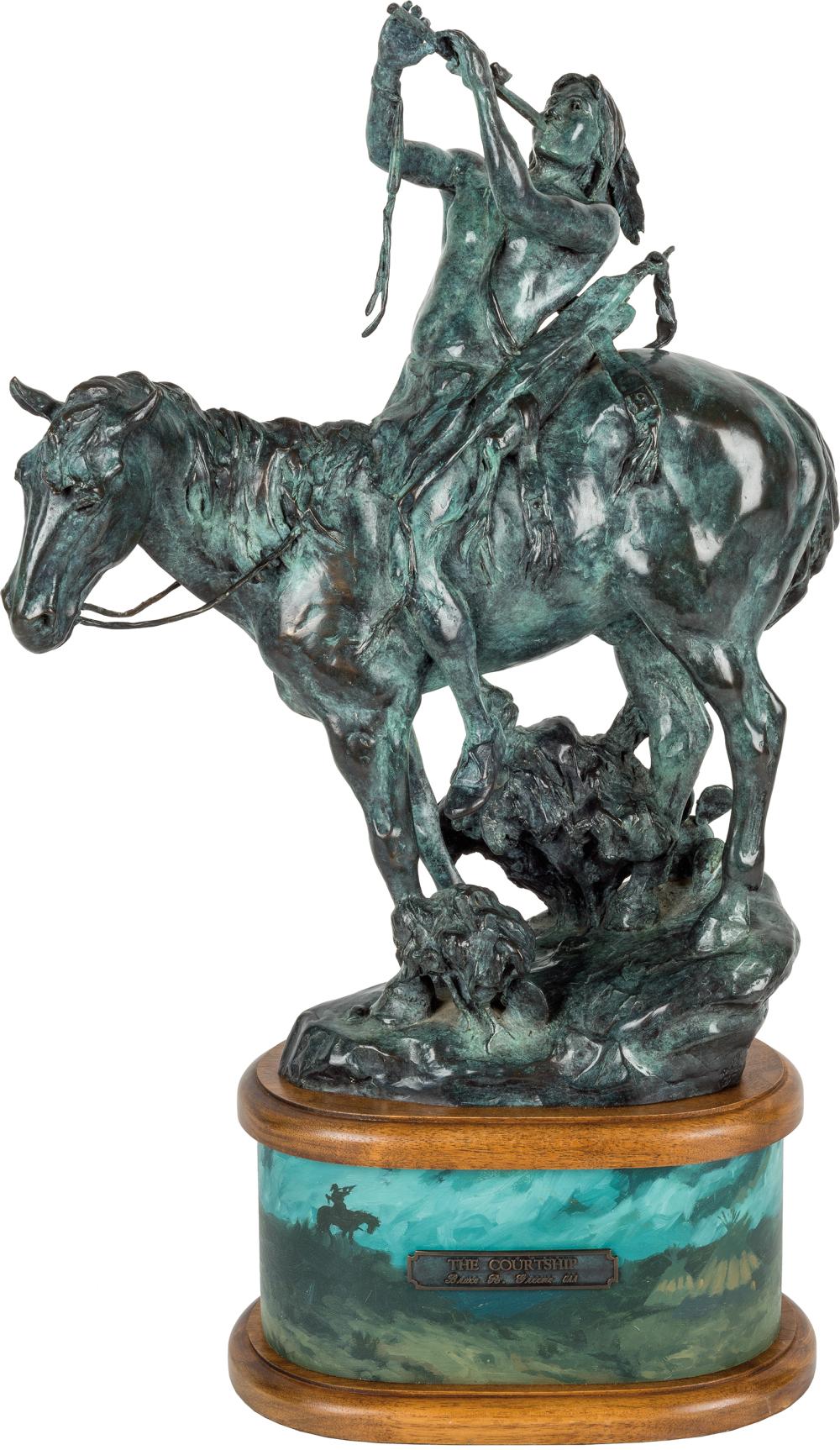 Bruce Greene comparable auction result: bruce greene the courtship