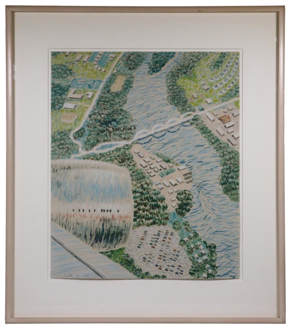 Yvonne Helene Jacquette comparable auction result: yvonne helene jacquette ny me 1934