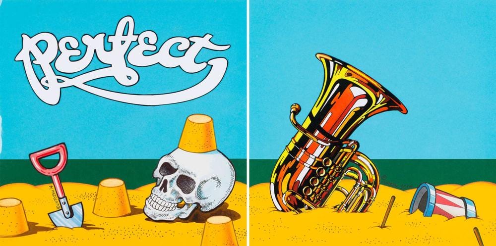 Edward Lutczyn comparable auction result: edward lutczyn album cover art project for perfect s album dadadam 2014