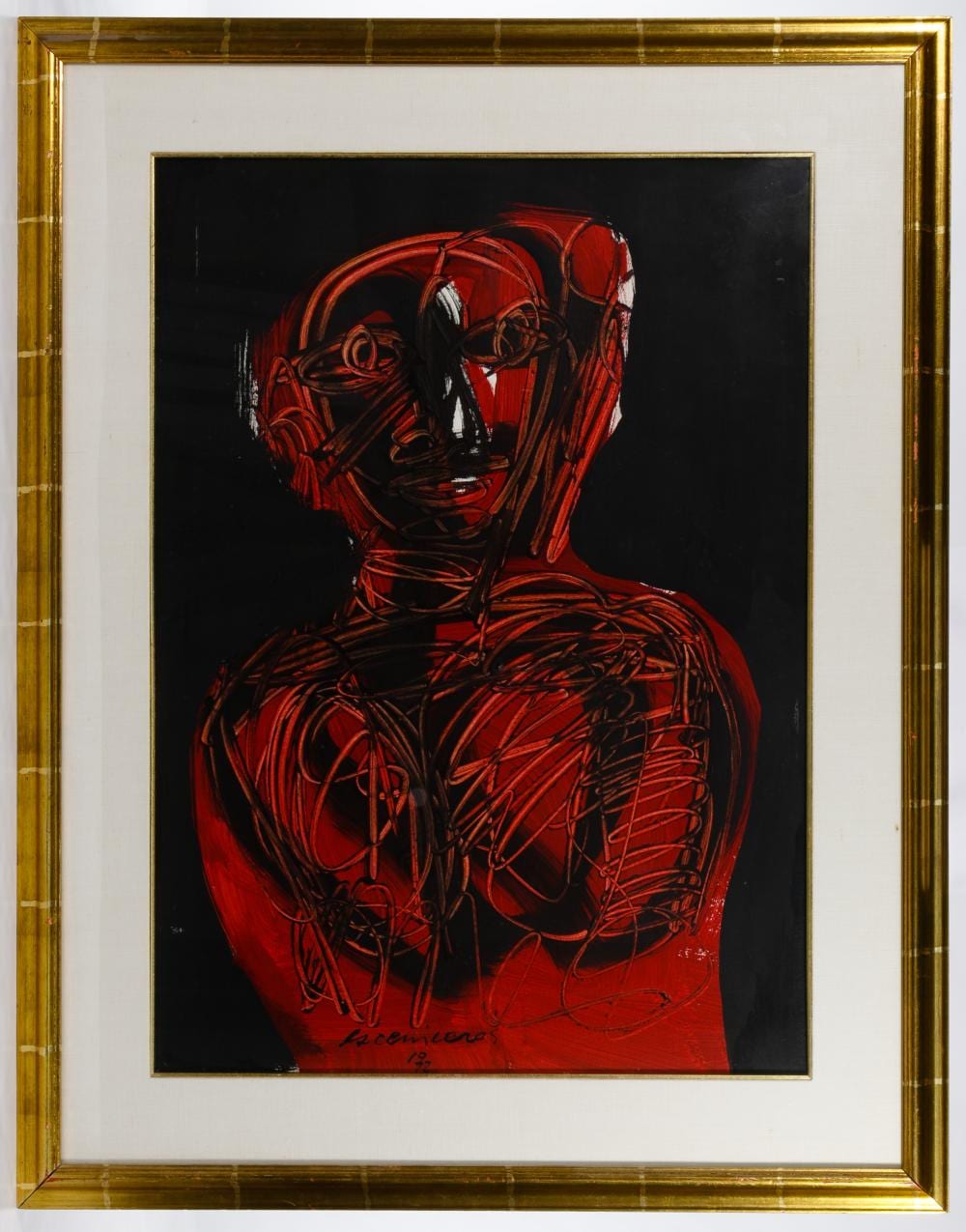 Guillermo Ceniceros comparable auction result: guillermo ceniceros mexican b 1939 acrylic and ink on paper