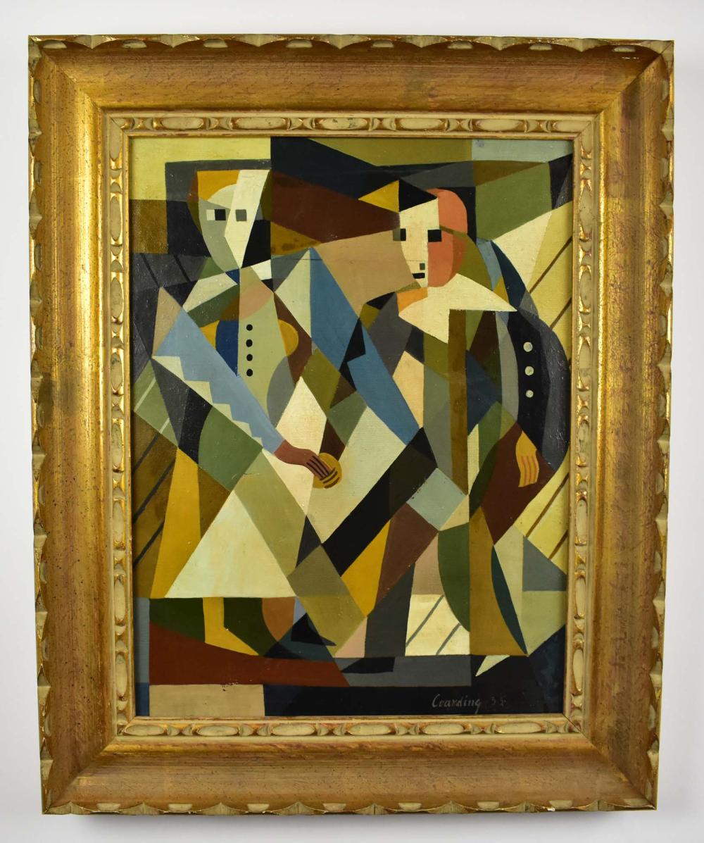 Gerald Coarding comparable auction result: gerald coarding american 1911 1986 painting