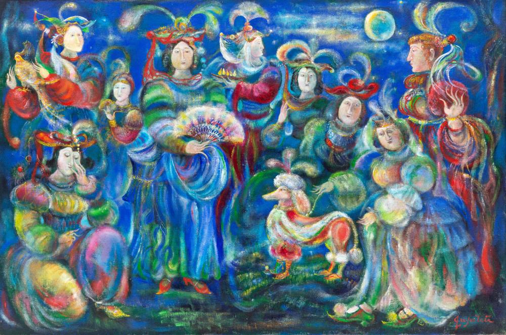 GAYANE KHACHATURIAN comparable auction result: gayane khachaturian georgian armenian 1942 2009
