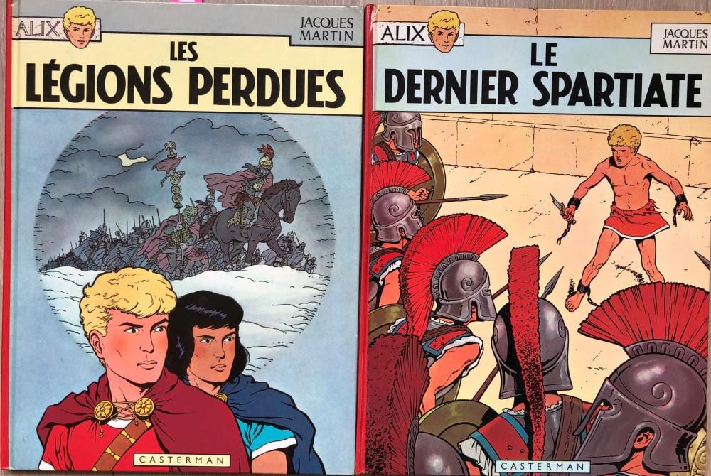 Alix Chatenay-Druey comparable auction result: j martin caillet lefranc ensemble avec les 16 premiers tomes sauf le 15e etat neuf tomes
