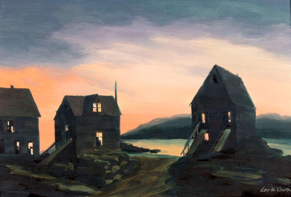 Lee Winslow Court (MA,ME,1903-1992) oil painting sold by Broward Auction Gallery LLC, lot 3 — auction record photograph