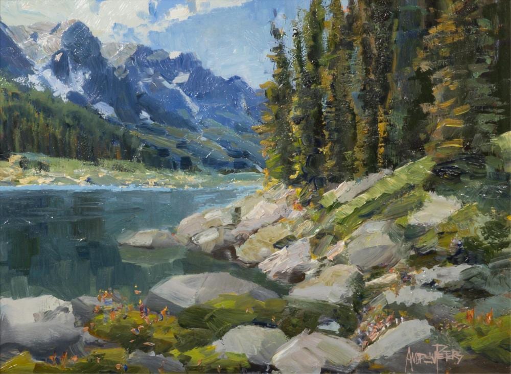 Andrew Peters comparable auction result: andrew peters b 1954 ouzel lake
