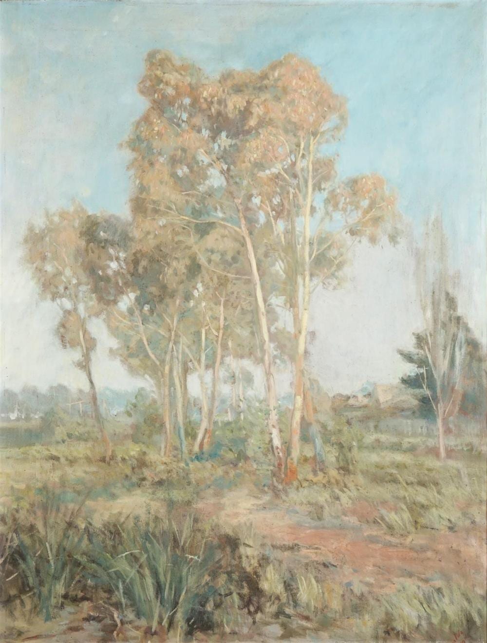 George Frederick Reynolds comparable auction result: george frederick reynolds 1880 1932 ghost gums 1916 90 5 x 69 5cm