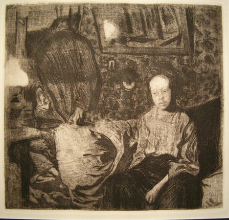 KATHE KOLLWITZ sold by Freeman's, lot 151 — auction record photograph