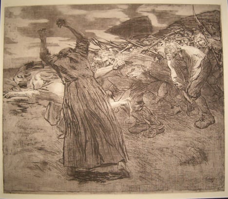 KATHE KOLLWITZ sold by Freeman's, lot 153 — auction record photograph
