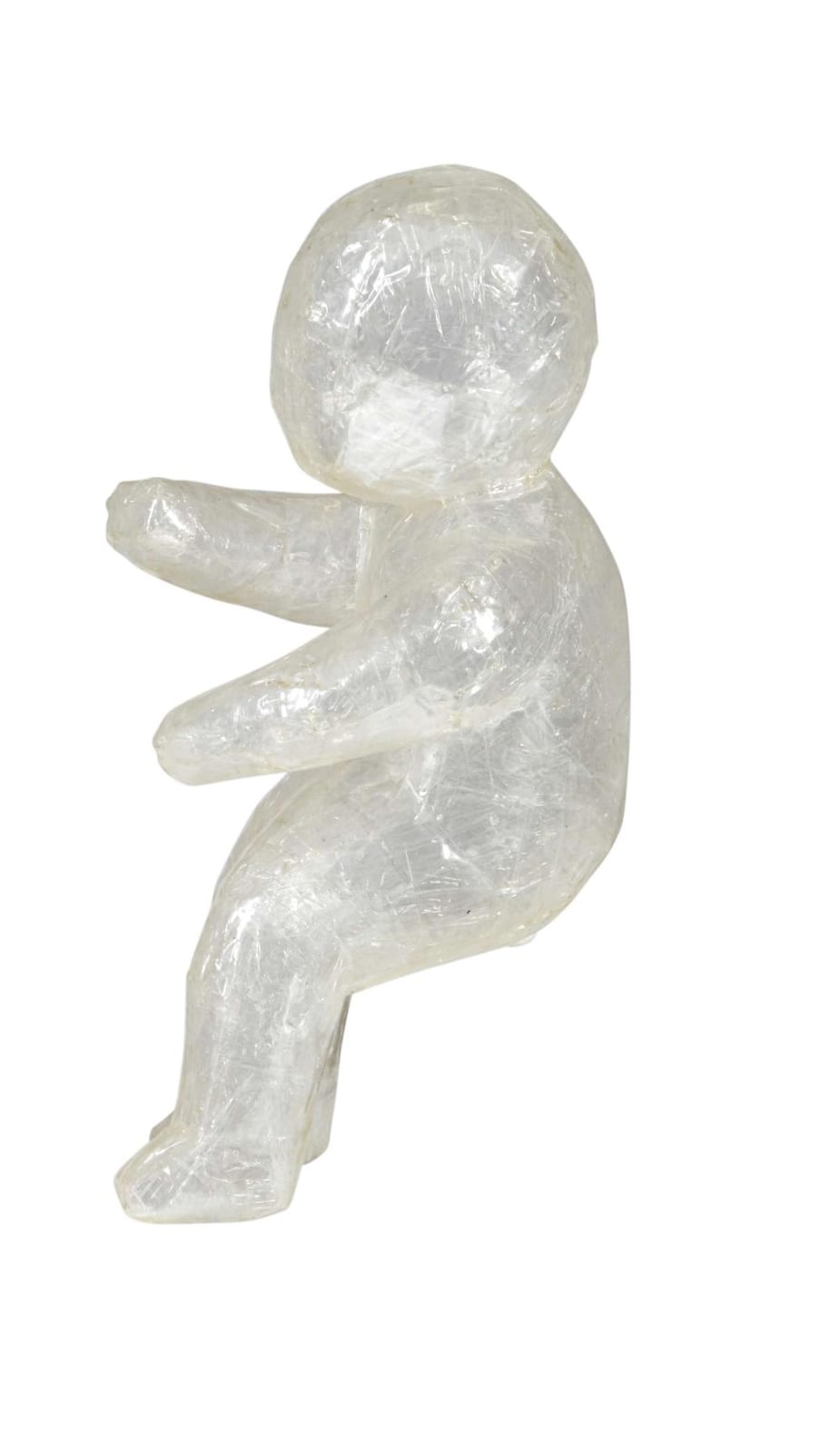 Mark Jenkins comparable auction result: mark jenkins am ricain n en 1970 storker lucky cat paw 2013 tape and resin signed and numbered 2 30 height
