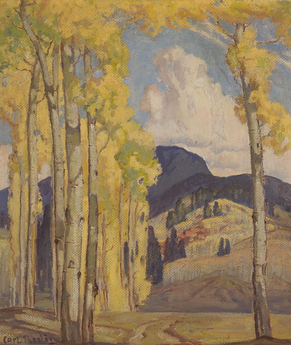 Carl Redin comparable auction result: carl redin aspen trees