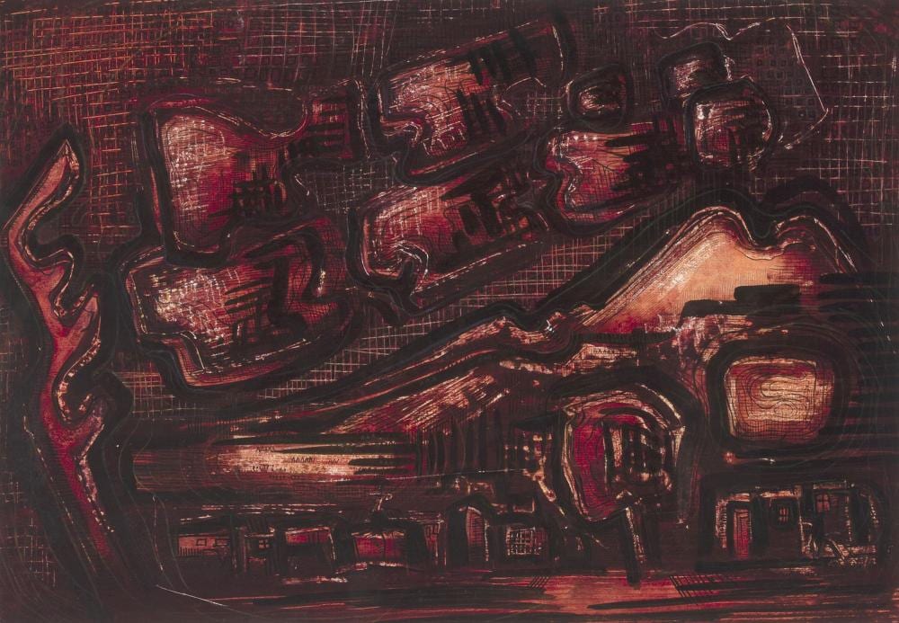 Cady Wells comparable auction result: cady wells taos 1947