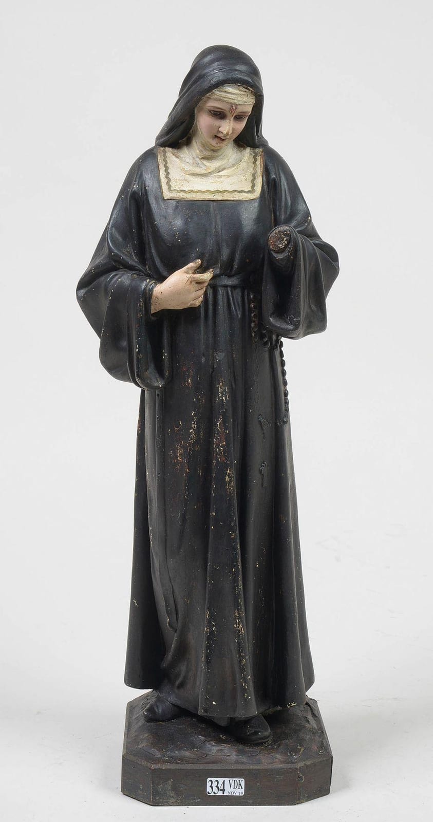 Pedro de Mena comparable auction result: sculptures